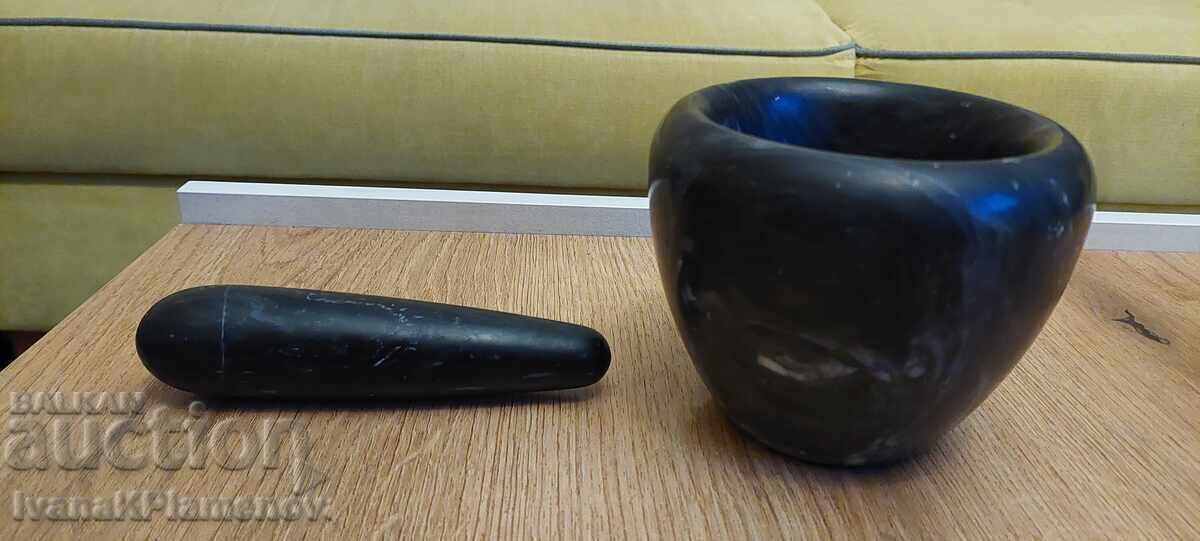 Marble mortar and pestle, excellent for connoisseurs - 5 Marble mortar and pestle, excellent for connoisseurs - 5