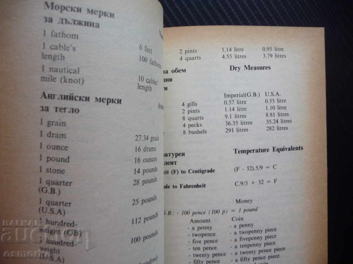 Аукцион Вашият българо-английски наръчник за пътуване и бизнес Евели