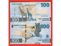 ZAMBIA ZAMBIA 100 Kwacha emisiune - issue 2024 2025 NOUĂ UNC