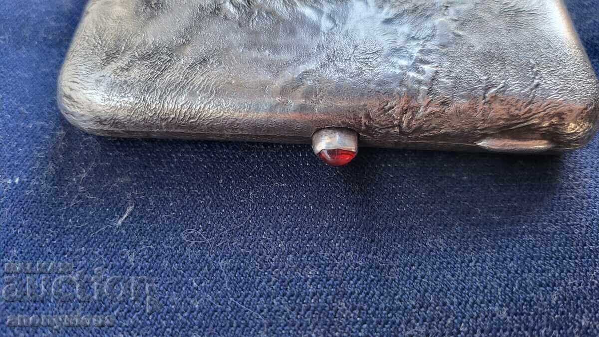 Early Unique Soviet Russian USSR Silver Tobacco Case - 5 Early Unique Soviet Russian USSR Silver Tobacco Case - 5