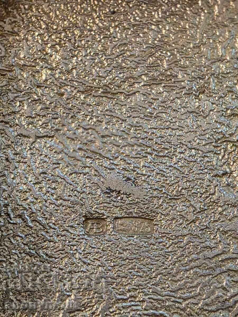 Early Unique Soviet Russian USSR Silver Tobacco Case - 6 Early Unique Soviet Russian USSR Silver Tobacco Case - 6