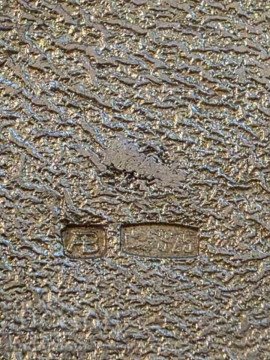 Early Unique Soviet Russian USSR Silver Tobacco Case - 7 Early Unique Soviet Russian USSR Silver Tobacco Case - 7