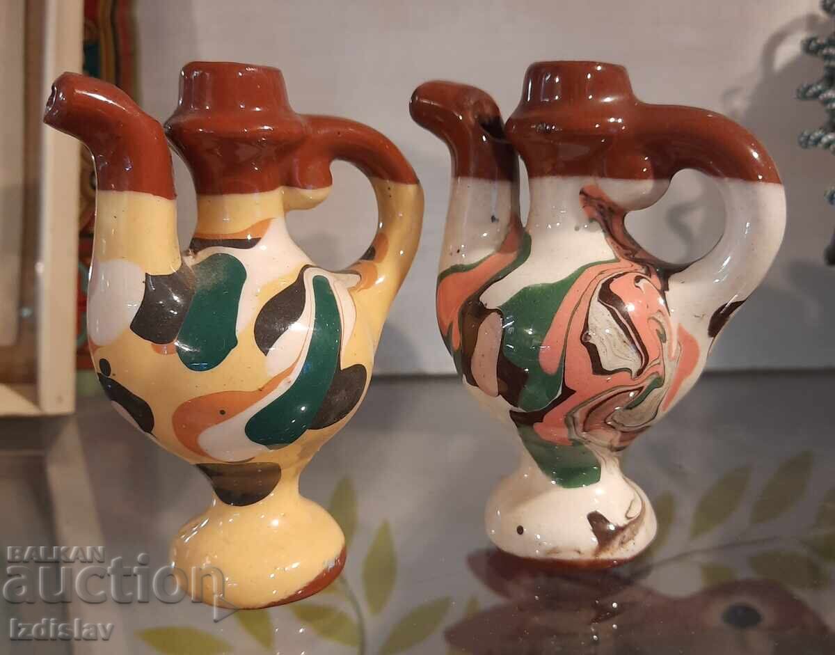 Δημοπρασία Δύο κεραμικά πουλάκια