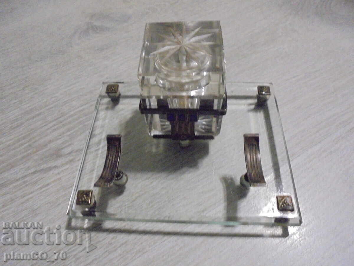 №8356 Old glass inkwell №8356 Old glass inkwell