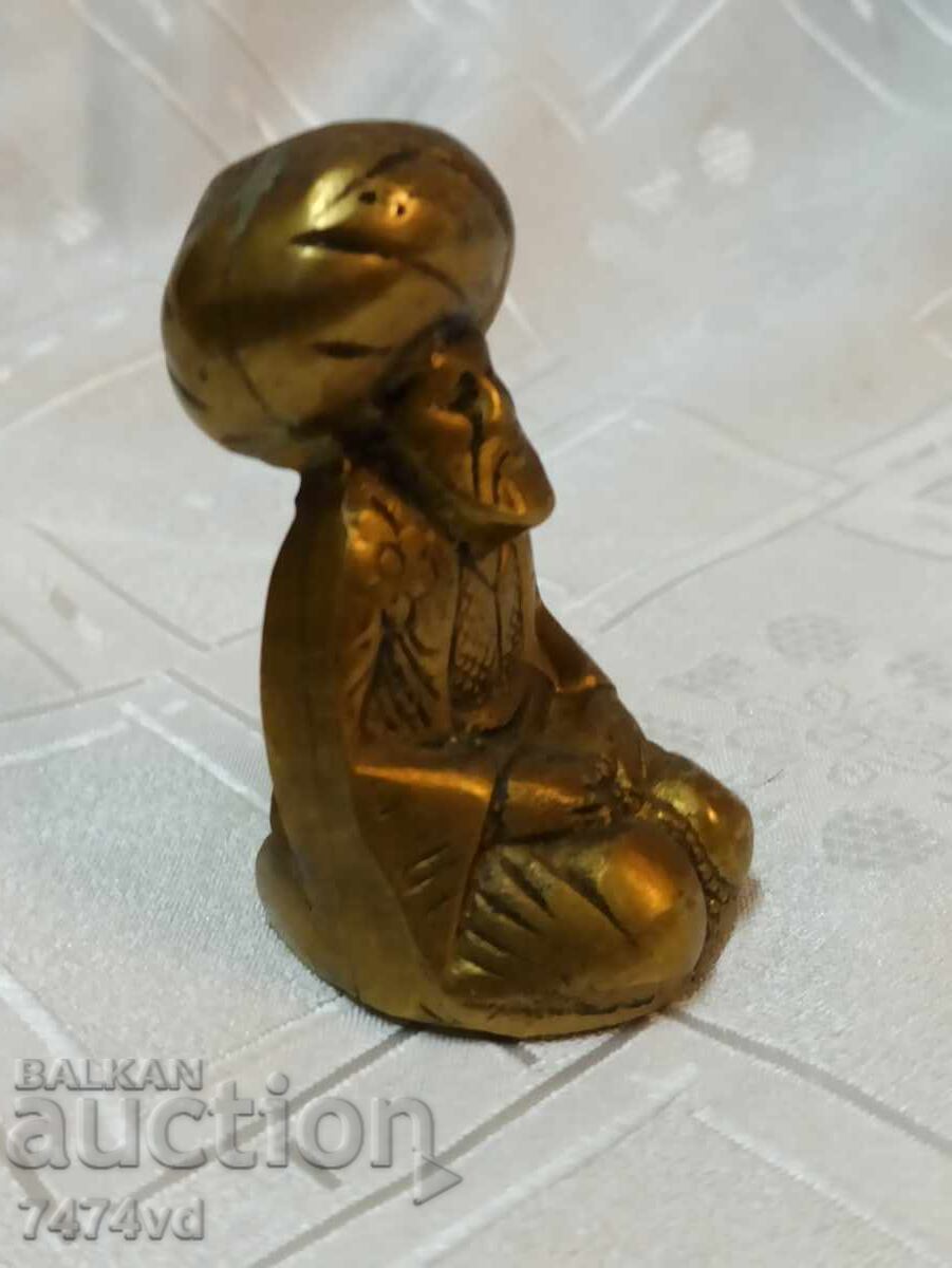 Χάλκινο άγαλμα χότζα με τιμή 60.00 BGN | € 30.68 Χάλκινο άγαλμα χότζα με τιμή 60.00 BGN | € 30.68