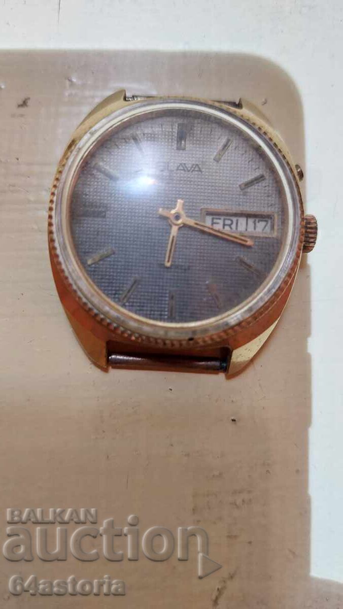 Часовник слава, съветски, ссср, позлата - 7 Часовник слава, съветски, ссср, позлата - 7