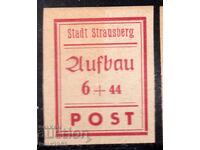 Germany 1946 Local Strausberg MLH Unperforated