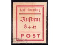 Germany 1946 Local Strausberg MLH Unperforated
