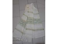 Dantela broderie Kennar din stofa tesuta manual veche