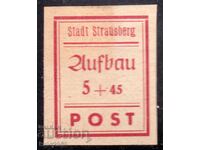 Germany 1946 Local Strausberg MLH Unperforated