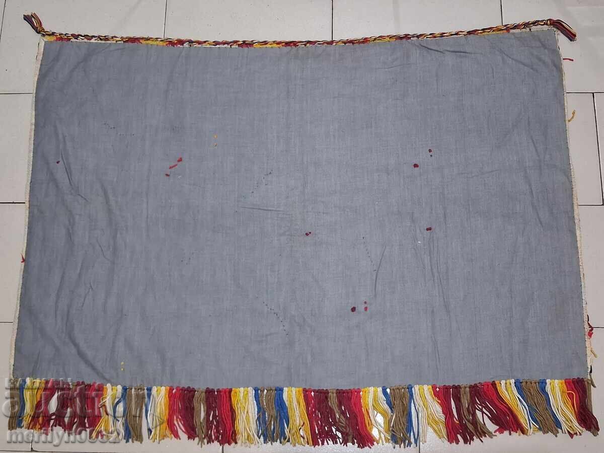 Auction  Old hand-woven wall carpet 133/80 cm rug