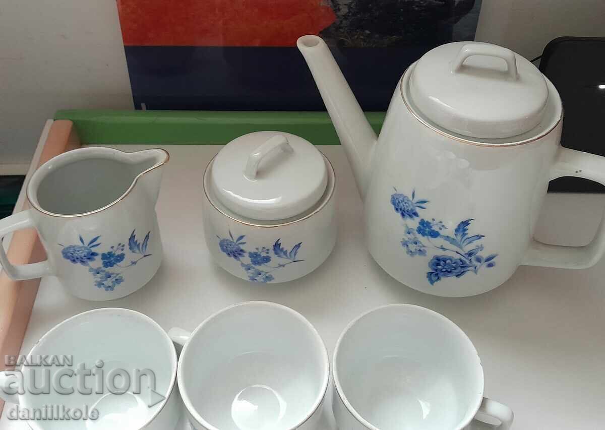 Доставка на *$*Y*$* СТАР СЕТ 10 ЧАСТИ ПОРЦЕЛАН ЗА ЧАЙ КАФЕ КИТКА *$*Y*$*