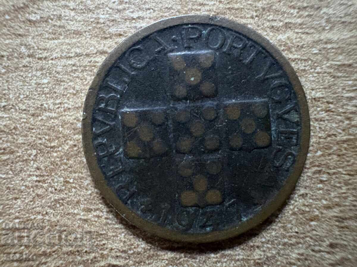 Португалия - 10 сентавос (1947) с цена 0.45 лв. | € 0.23 Португалия - 10 сентавос (1947) с цена 0.45 лв. | € 0.23