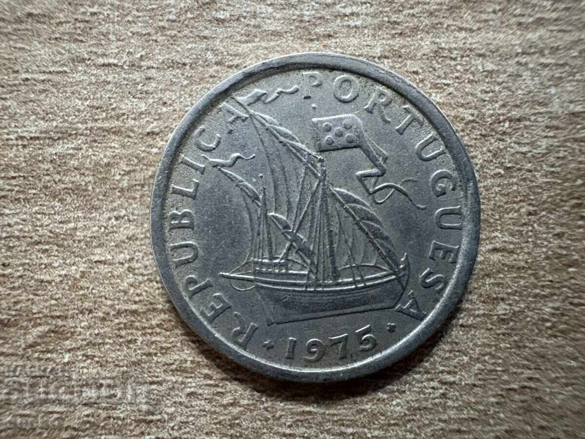 Πορτογαλία - 2.5 εσκούδος (1975) με τιμή 0.30 BGN | € 0.15 Πορτογαλία - 2.5 εσκούδος (1975) με τιμή 0.30 BGN | € 0.15