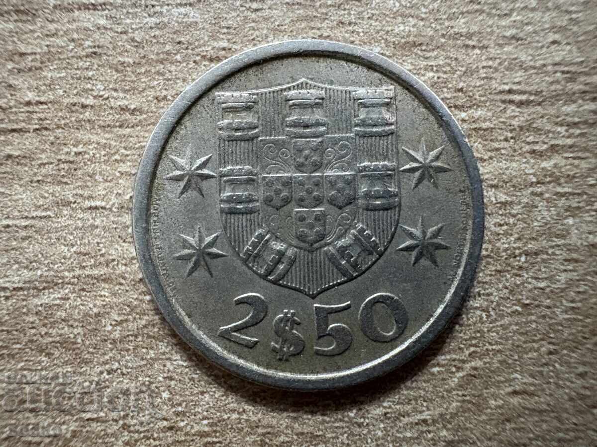 Πορτογαλία - 2.5 εσκούδος (1975) Πορτογαλία - 2.5 εσκούδος (1975)