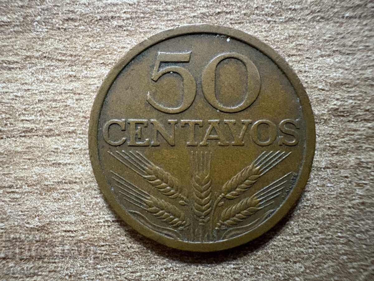 Portugal - 50 Centavos (1971) Portugal - 50 Centavos (1971)
