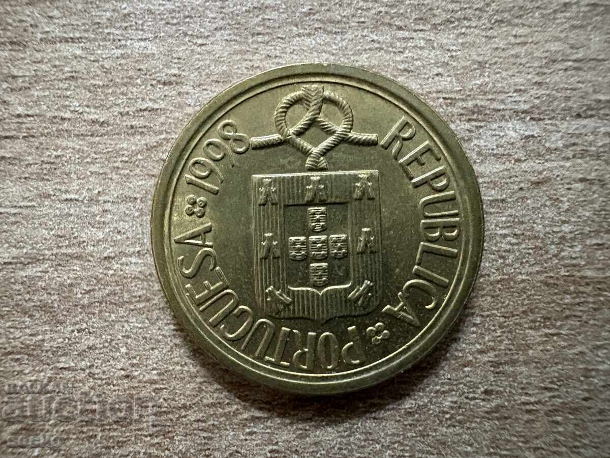 Португалия - 10 ескудо (1998) с цена 0.25 лв. | € 0.13