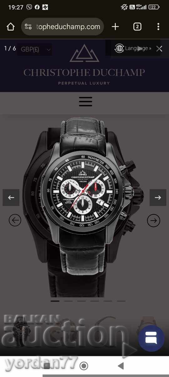Christophe Duchamp Watch with price 1999.00 BGN | € 1022.07 Christophe Duchamp Watch with price 1999.00 BGN | € 1022.07