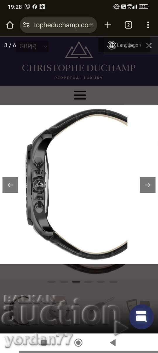 Delivery of Christophe Duchamp Watch Delivery of Christophe Duchamp Watch