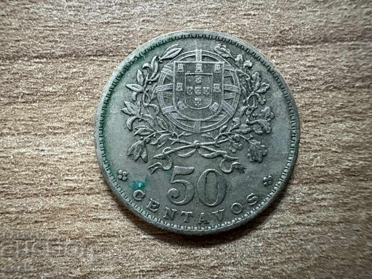 Πορτογαλία - 50 σεντάβος (1960)