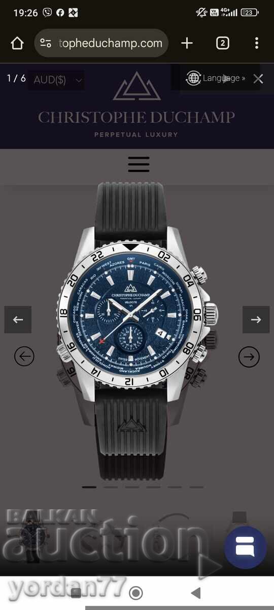 Ceas Christophe Duchamp cu preț 900.00 BGN | € 460.16 Ceas Christophe Duchamp cu preț 900.00 BGN | € 460.16