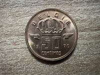 Belgia - 50 cenți (1970) - BELGIA