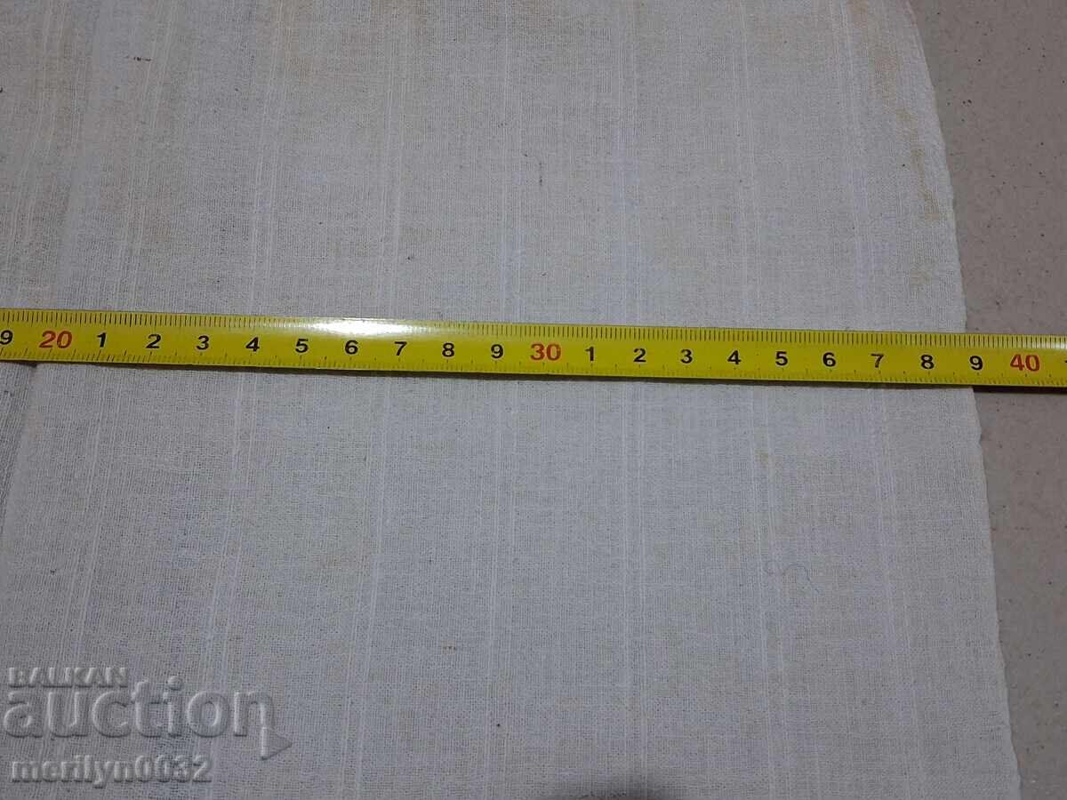 Delivery of Hand-woven white fabric roll for dowry, double width