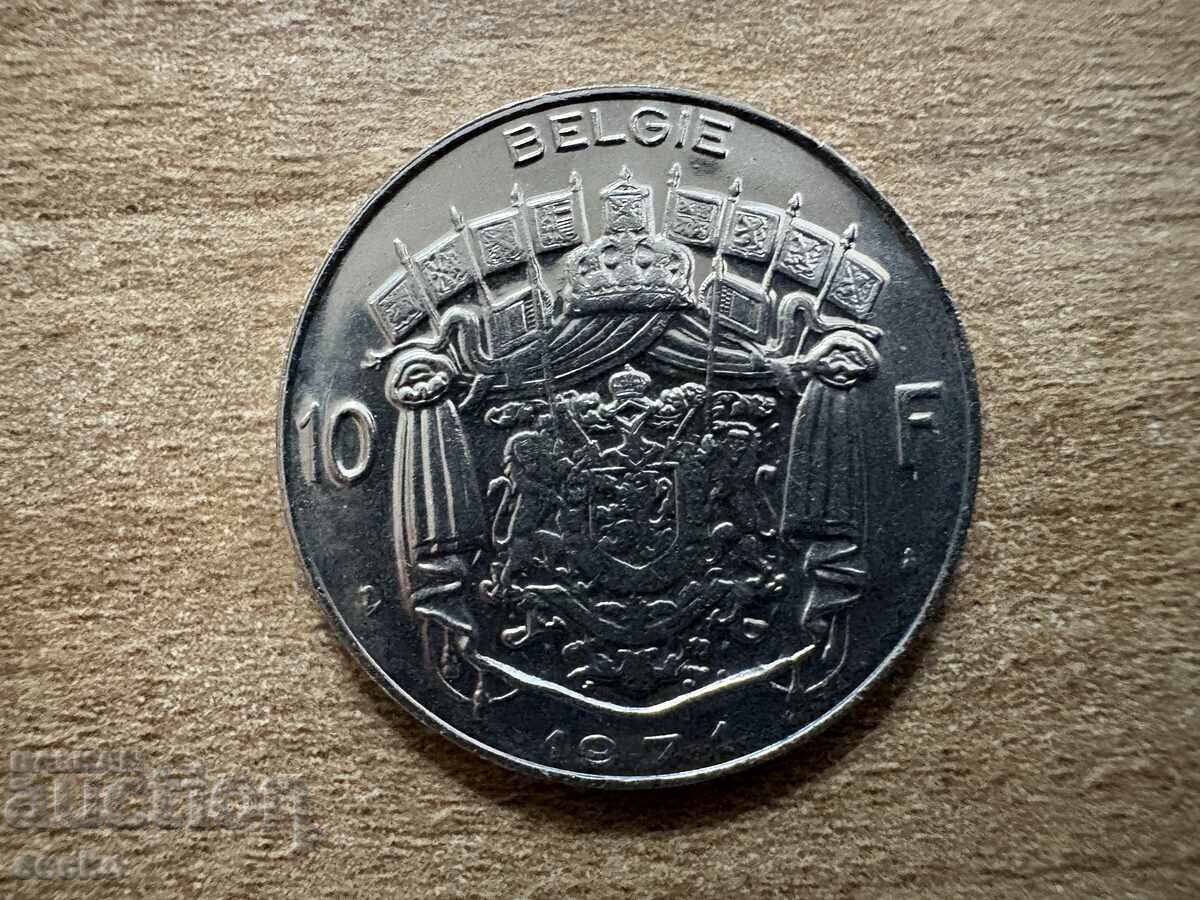Белгия - 10 франка (1971) - BELGIE Белгия - 10 франка (1971) - BELGIE