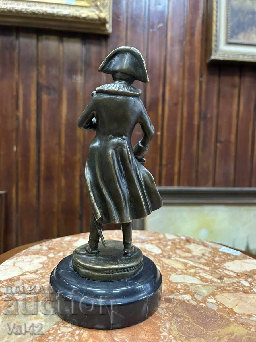 Livrarea Figurină de bronz „Mareșalul Michel Ney” – semnată Gladenbeck