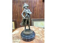Figurină de bronz „Mareșalul Michel Ney” – semnată Gladenbeck