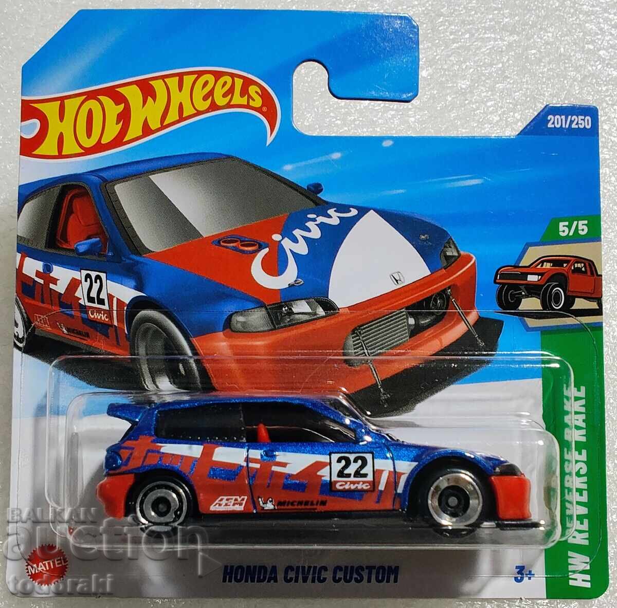 Hot Wheels Honda Civic Custom Hot Wheels Honda Civic 1:64