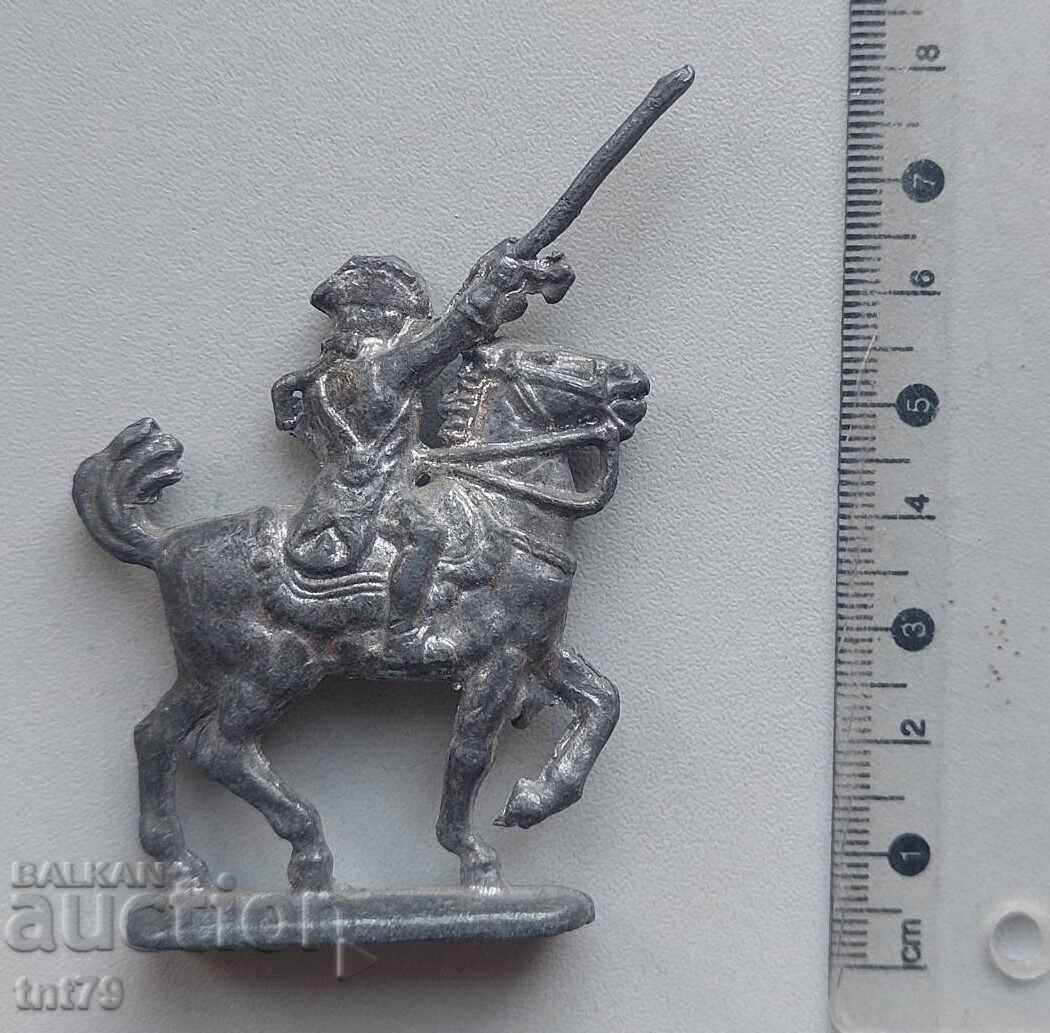Figure, soldier: lead horseman with price 10.00 BGN | € 5.11