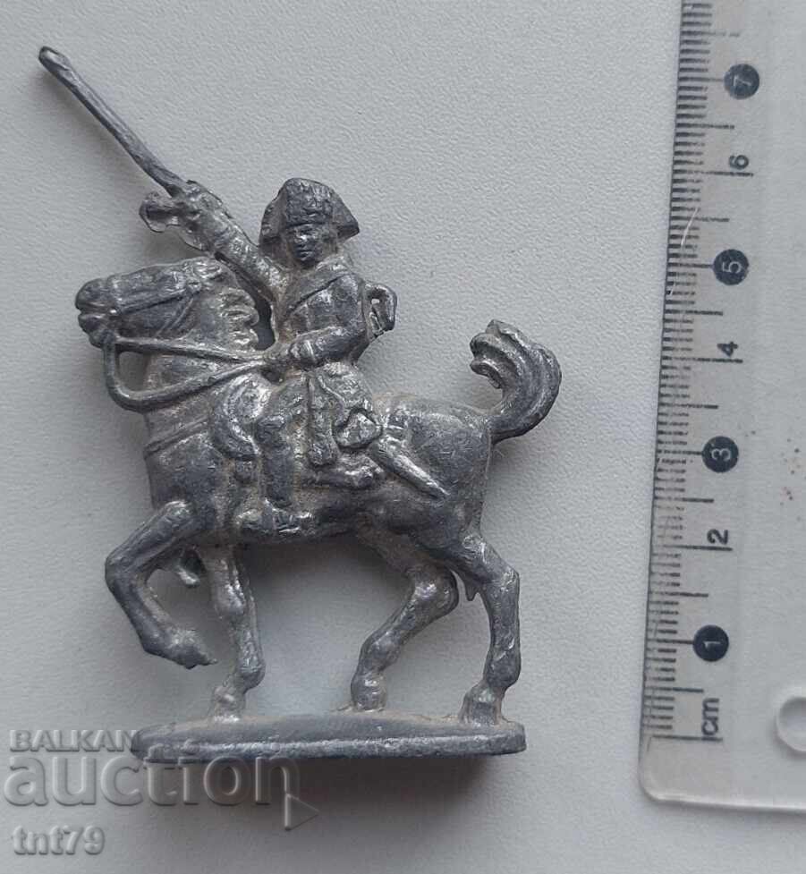 Figure, soldier: lead horseman
