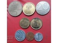 Mixed lot of 8 coins