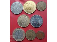 Mixed lot of 8 coins