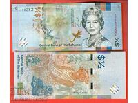INSULELE BAHAMAS 1/2 $ - 0,50 $ emisiune 2019 NOU UNC