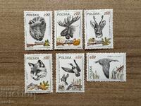 Polonia - Vânătoare (1981) MNH