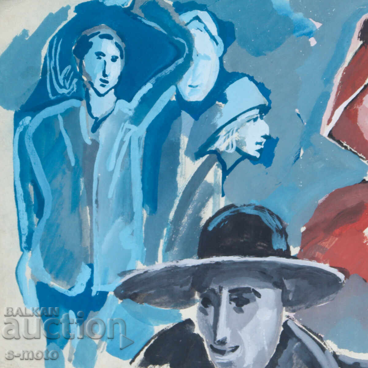 Παράδοση Παλαιός πίνακας με φιγούρες, σύνθεση, πορτρέτο