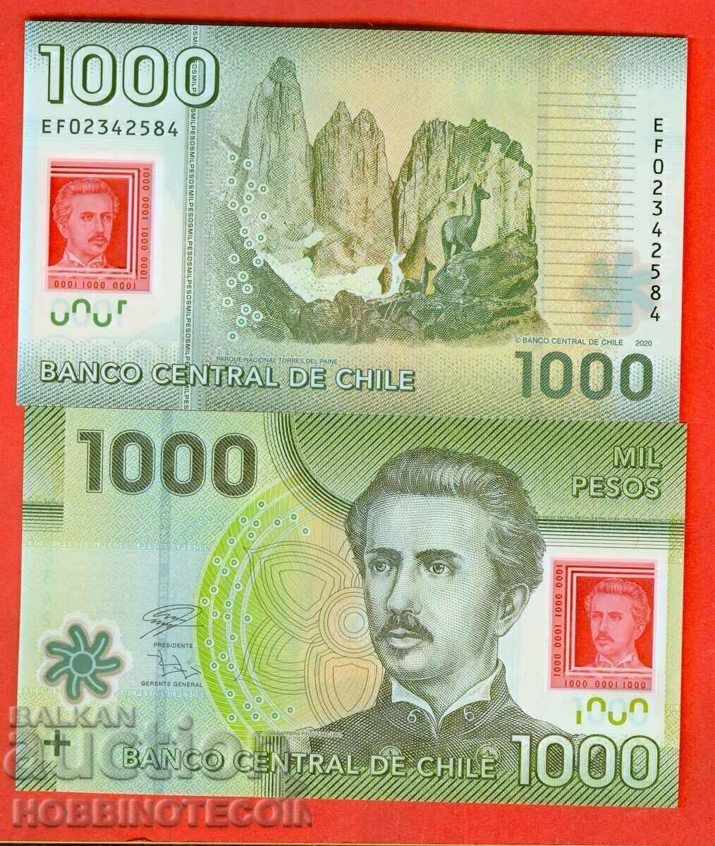 CHILE CHILE 1000 Pesos issue - 2025 issue NEW UNC POLYMER