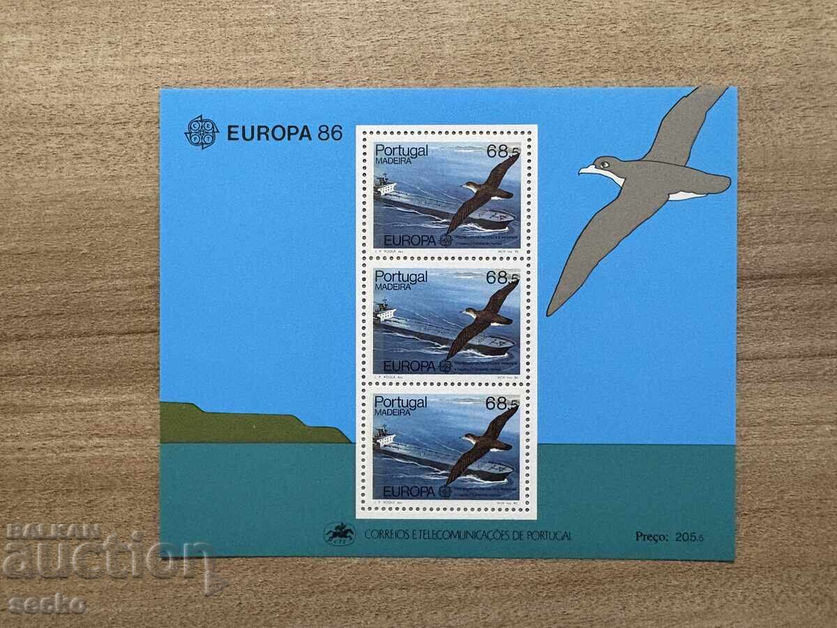 Πορτογαλία/Μαδέρα - Διατήρηση της φύσης (1986) MNH