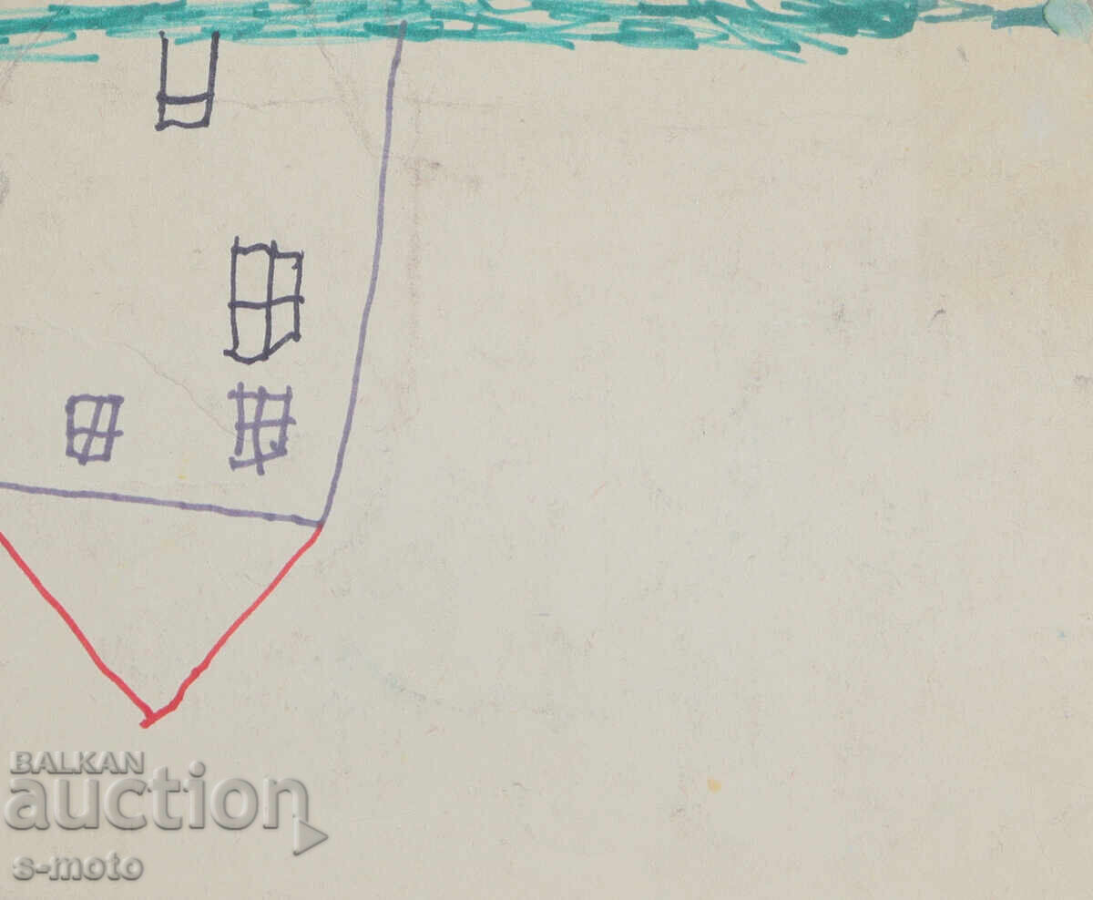 Old painting, rural landscape - 6