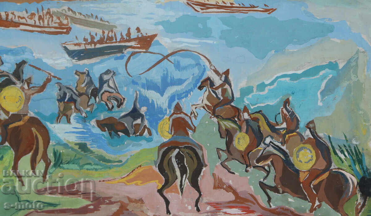 Παλαιός πίνακας με εικονική σύνθεση - 5