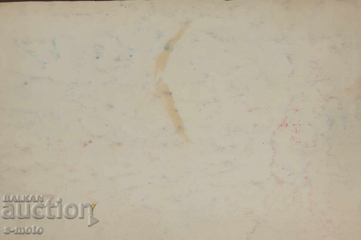 Tablou vechi compoziție figurativă portret - 6