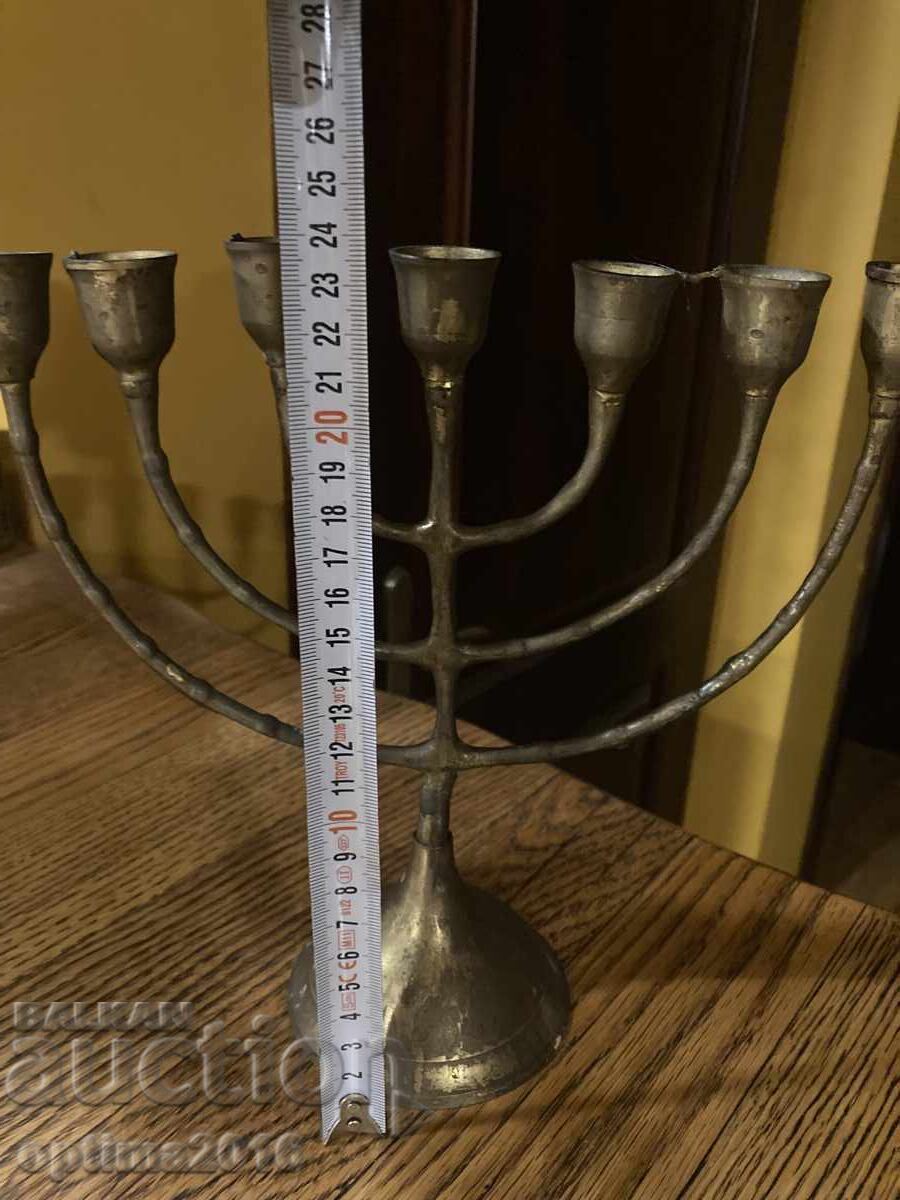 Δημοπρασία Εβραϊκός κηροπήγιο