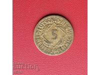 Germany-5 pfennig 1924 D-Munich