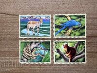 ONU Geneva - Animale pe cale de dispariție (1999) MNH