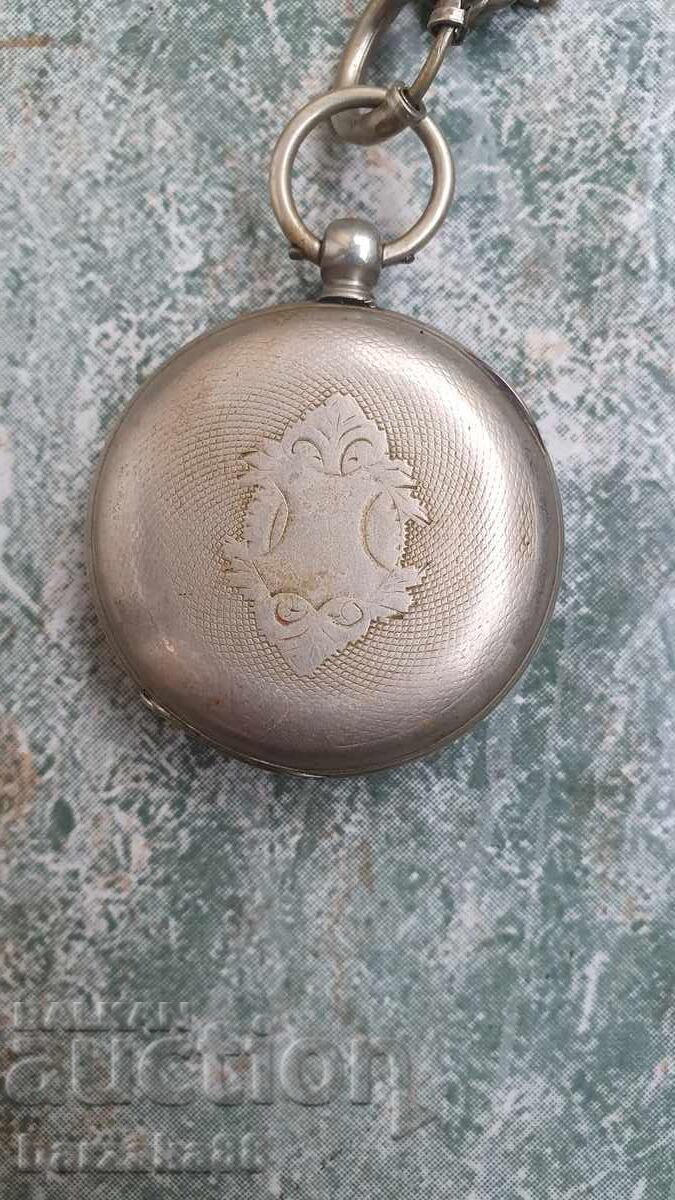 Αρχαίο ρολόι τσέπης με κλειδί - 5 Αρχαίο ρολόι τσέπης με κλειδί - 5