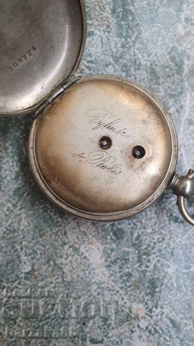 Αρχαίο ρολόι τσέπης με κλειδί - 6 Αρχαίο ρολόι τσέπης με κλειδί - 6