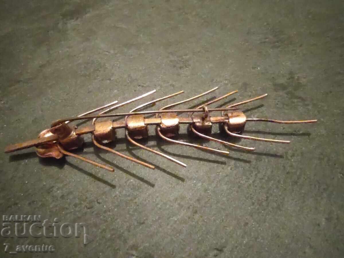 Very old, very beautiful brooch with gold plating 12.11.2025 - 5