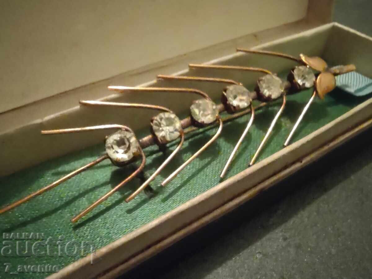 Very old, very beautiful brooch with gold plating 12.11.2025 - 6